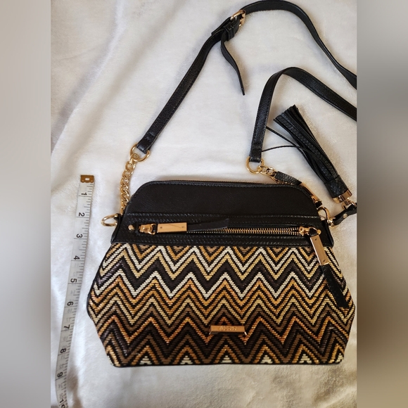 Aldo, brown/tan/black crossbody bag - Picture 4 of 6